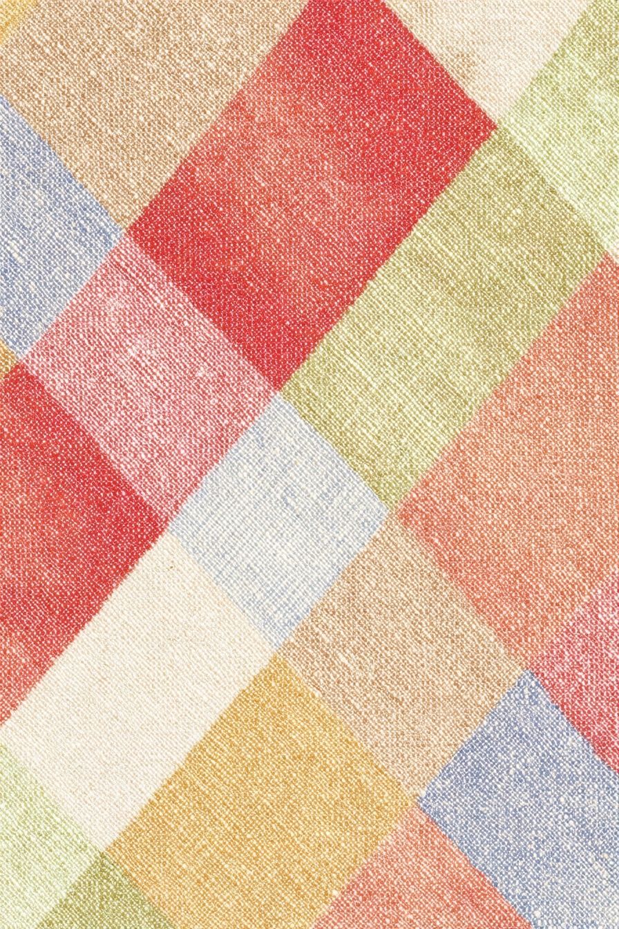 Colorful Patchwork Textile Poster.