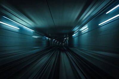 Urban Tunnel Motion — Photography Print. poster print