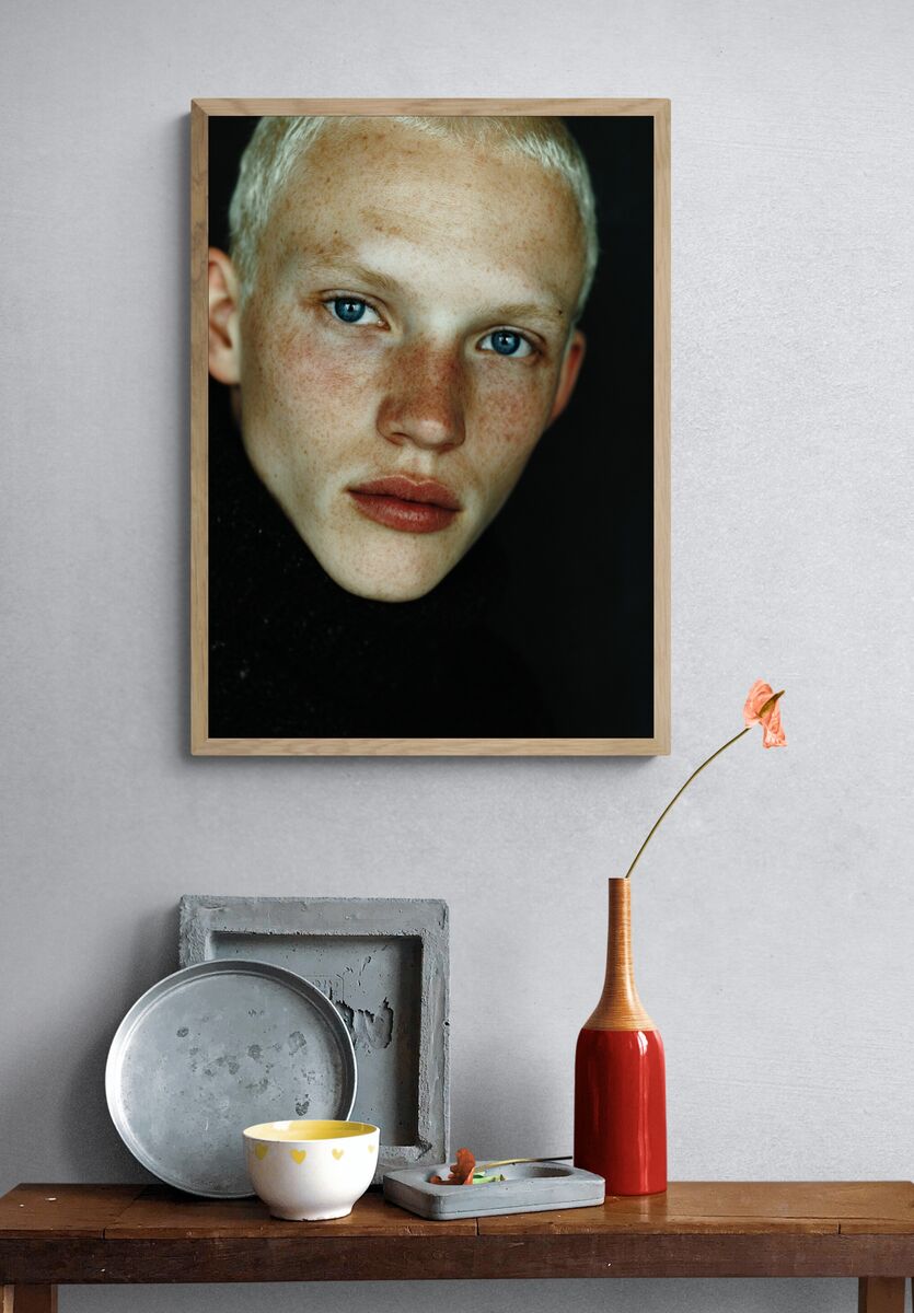 Portrait of a Young Man — Fine Art Print. — room view 3