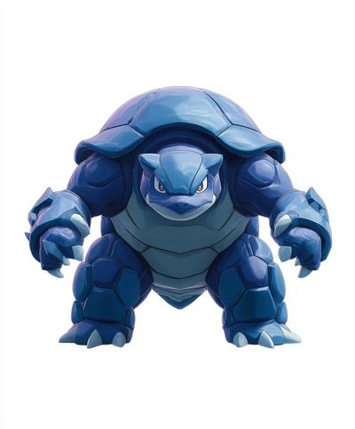 Blastoise — Digital Art Print. poster print