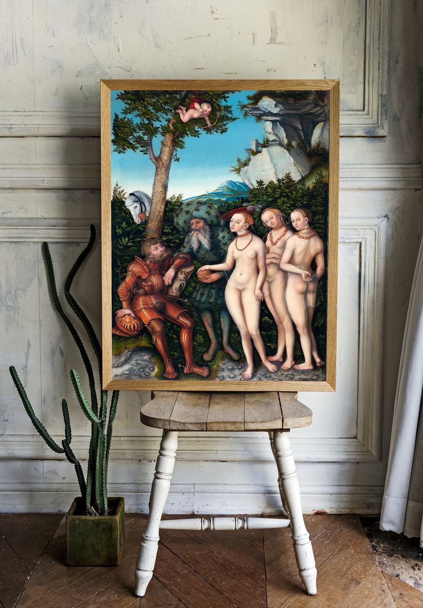Renaissance Allegory — Fine Art Print room preview
