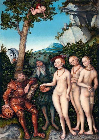 Renaissance Allegory — Fine Art Print. poster