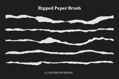 Ripped Paper Brush