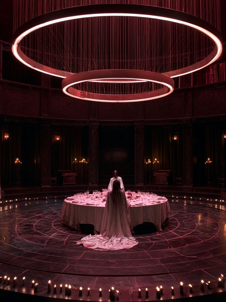 Ritual Banquet Hall Photography Poster.