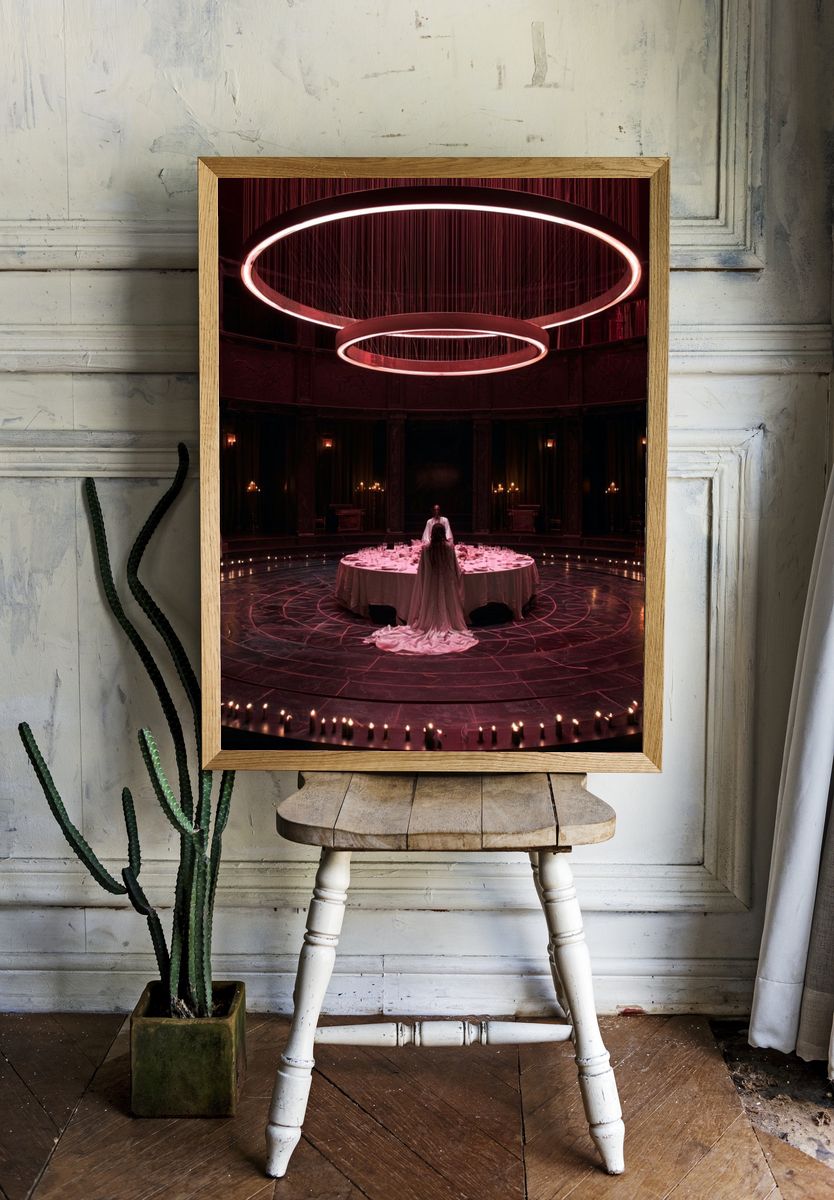 Ritual Banquet Hall Photography Poster. — room view 1