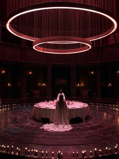 Ritual Banquet Hall Photography Poster. poster