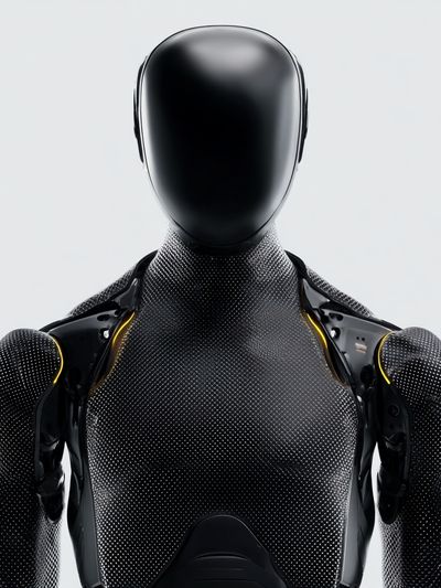 Futuristic Robot Design Poster. poster