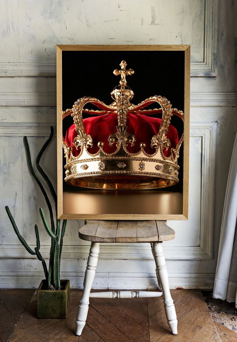 Royal Crown Luxury Poster. — room view 1