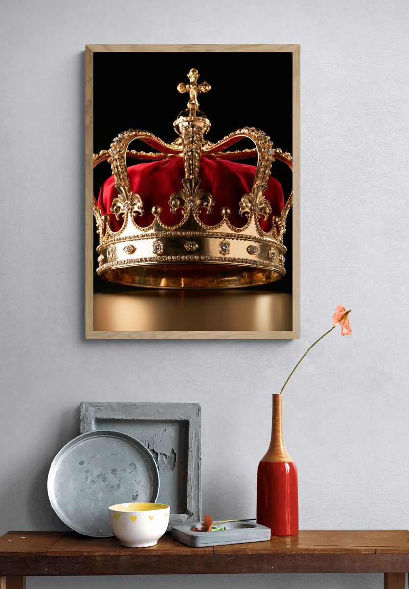 Royal Crown Luxury Poster. — room view 3