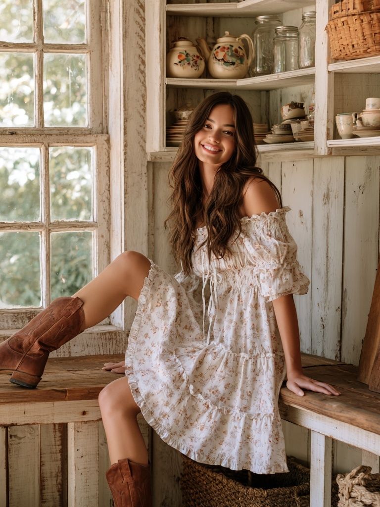 Rustic Cottage Portrait Poster. poster — photography art