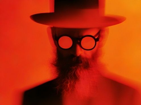 Red Portrait Photography Poster. poster detail