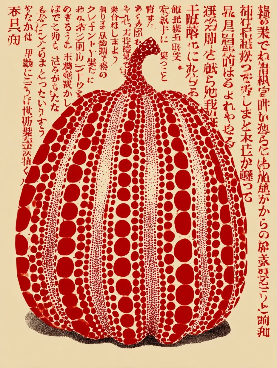 Red Pumpkin — Pop Art Print. poster detail