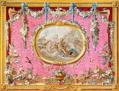 Tapestry: Venus Forge Vulcan (1775-1778). poster print
