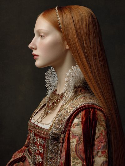 Renaissance Portrait Fashion Poster. poster print