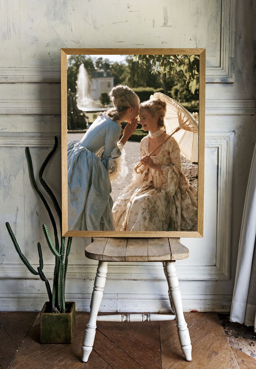 Rococo Garden Whisper Poster. — room view 1