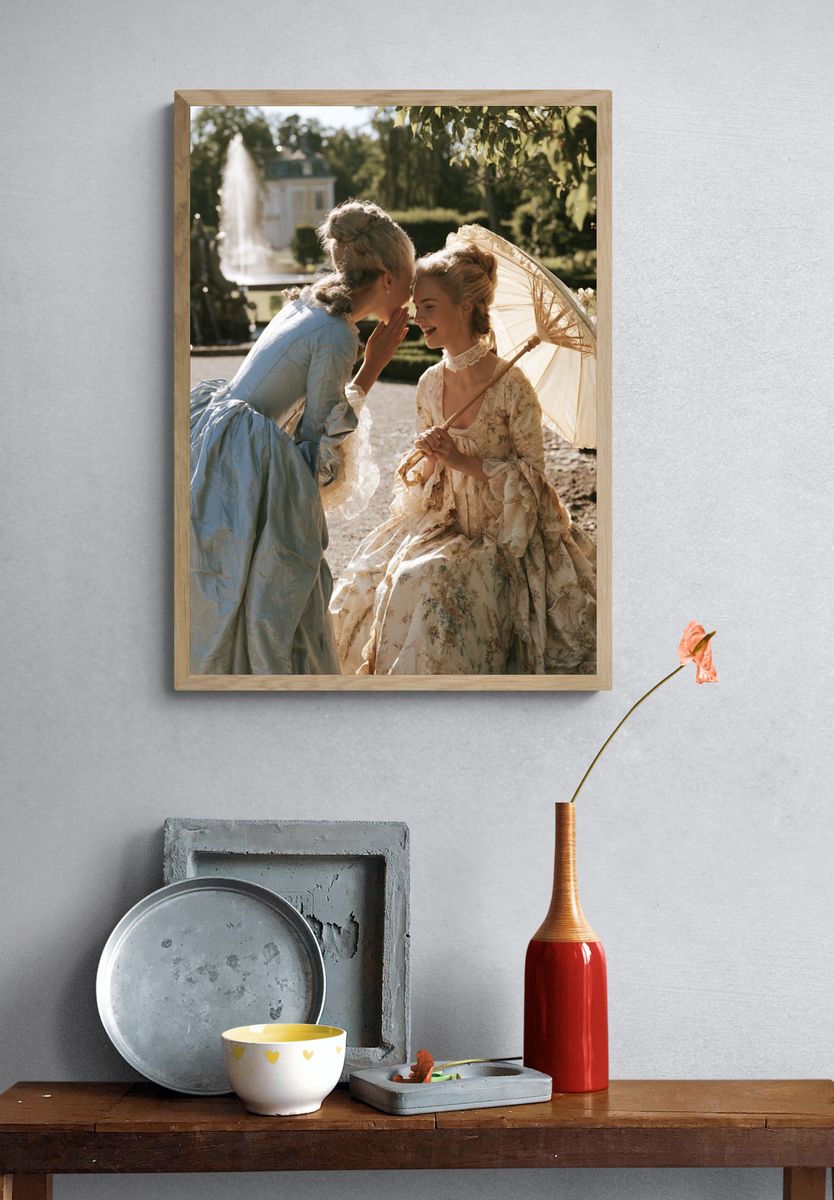 Rococo Garden Whisper Poster. — room view 3