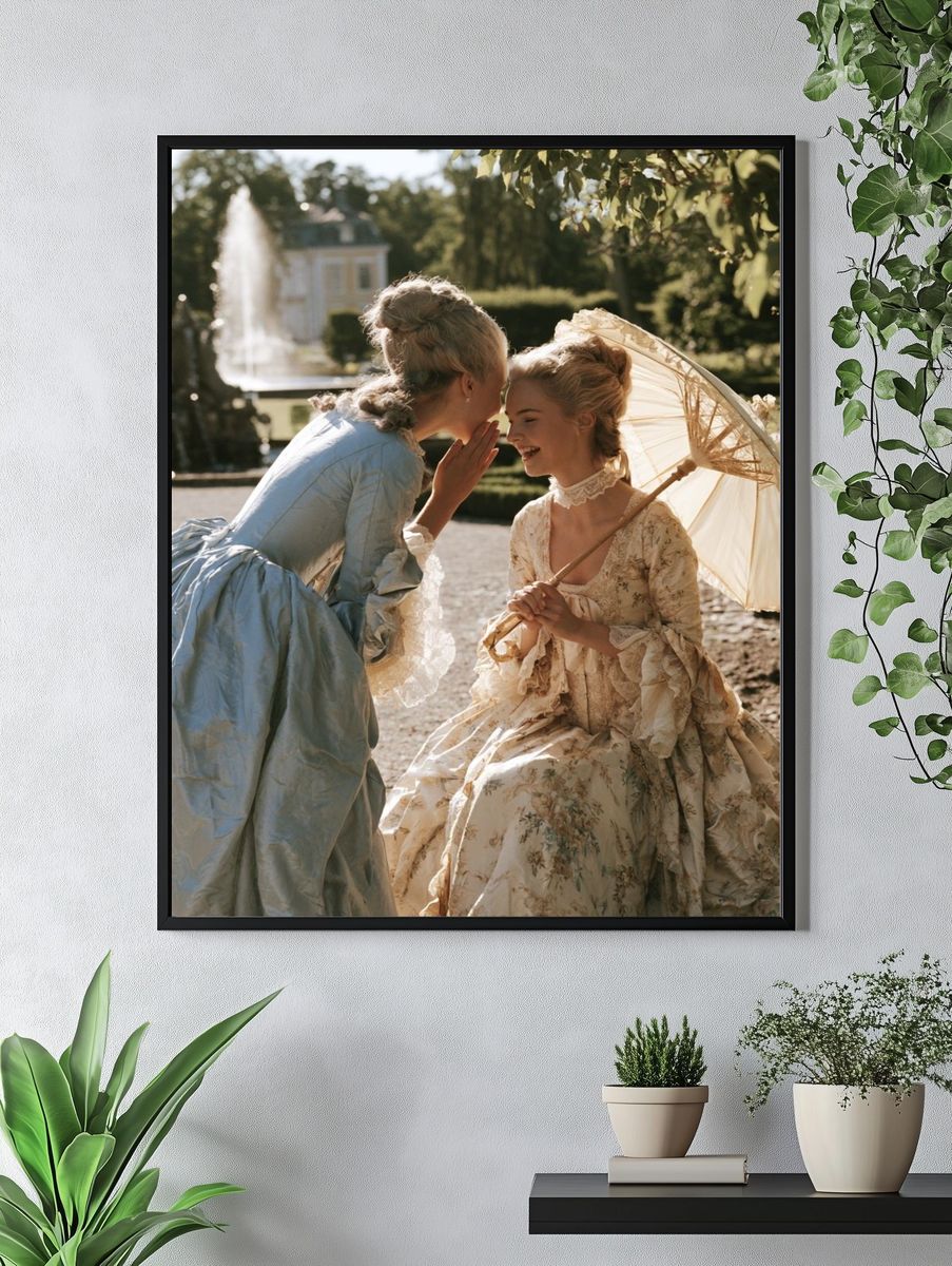 Rococo Garden Whisper Poster. — room view 4