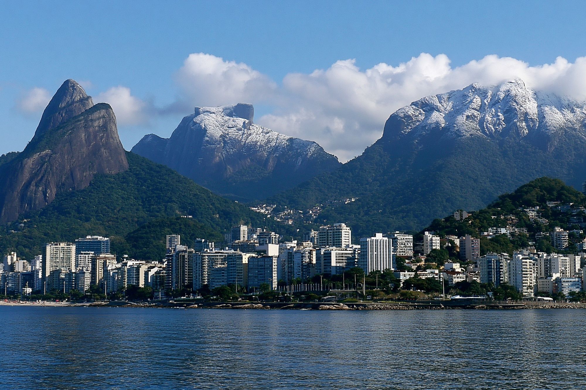 Rio de Janeiro Skyline Photography Poster. poster detail