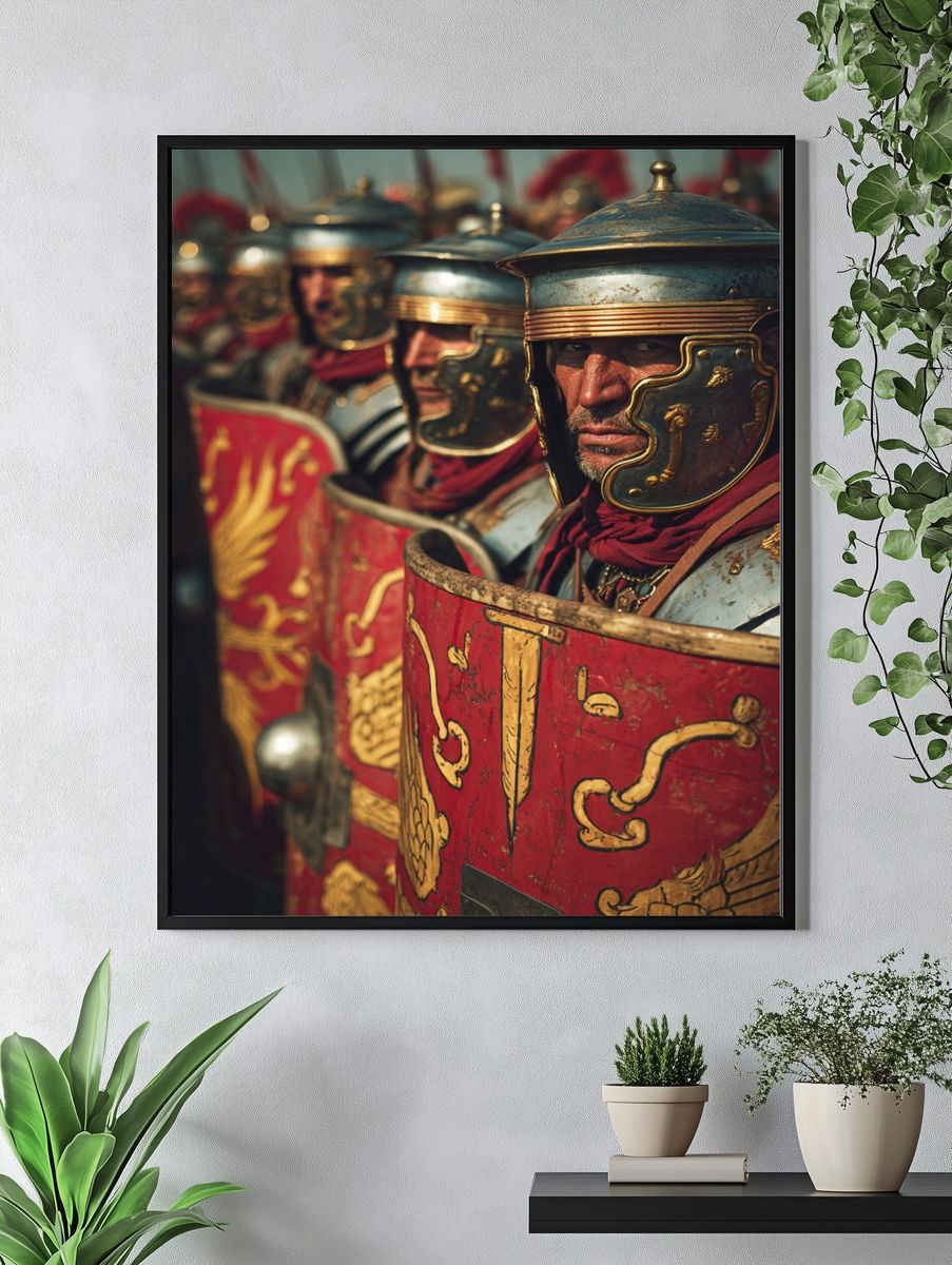 Roman Legionnaires — Historical Photography Poster. — room view 4