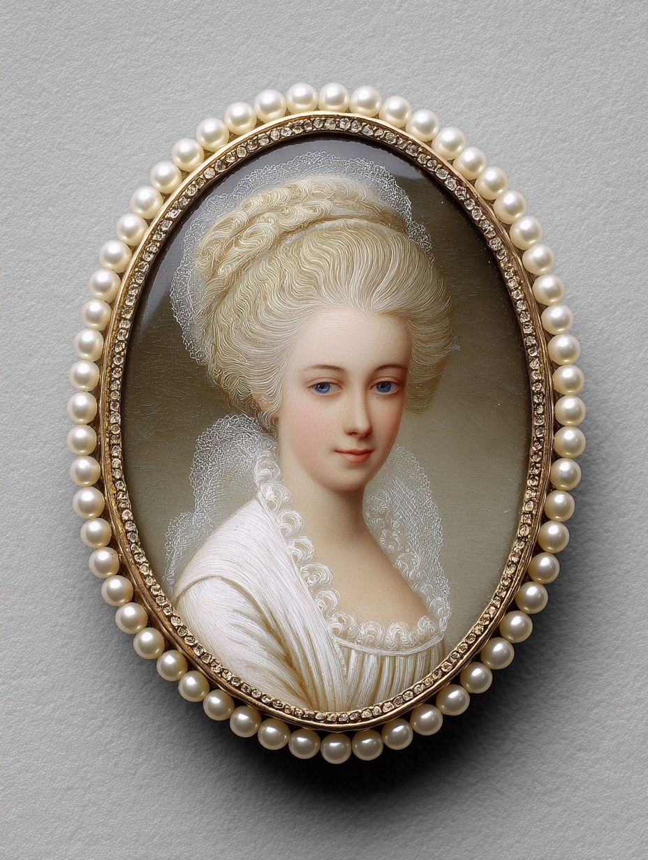 Regal Lady Portrait — Fine Art Print. poster — fine-art art