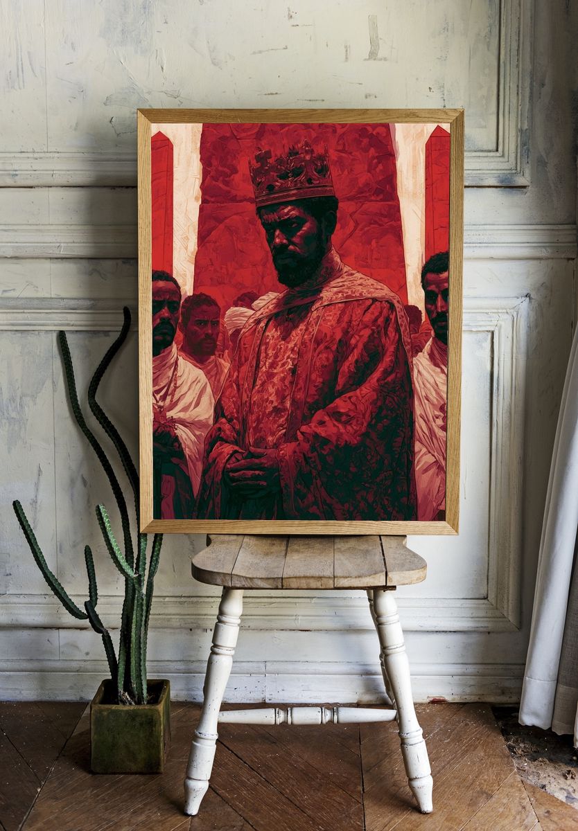 Royal Portrait Fine-Art Poster. room preview