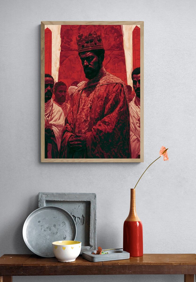Royal Portrait Fine-Art Poster. — room view 3