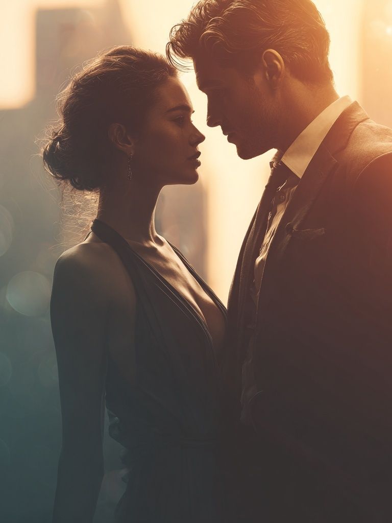 Romantic Silhouette — Fine Art Print. poster detail