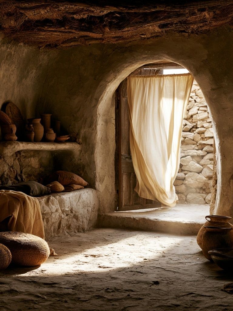 Rustic Stone Interior Photography Poster. poster detail