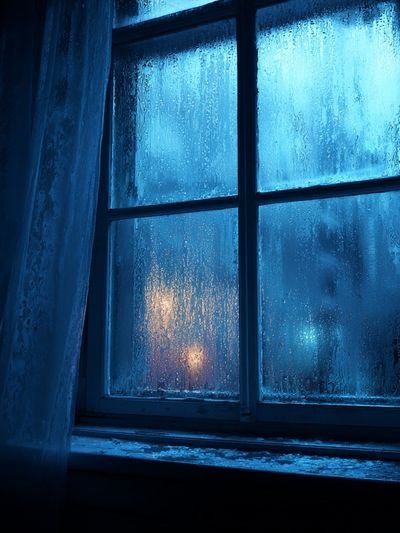 Rainy Window — Photography Print. poster