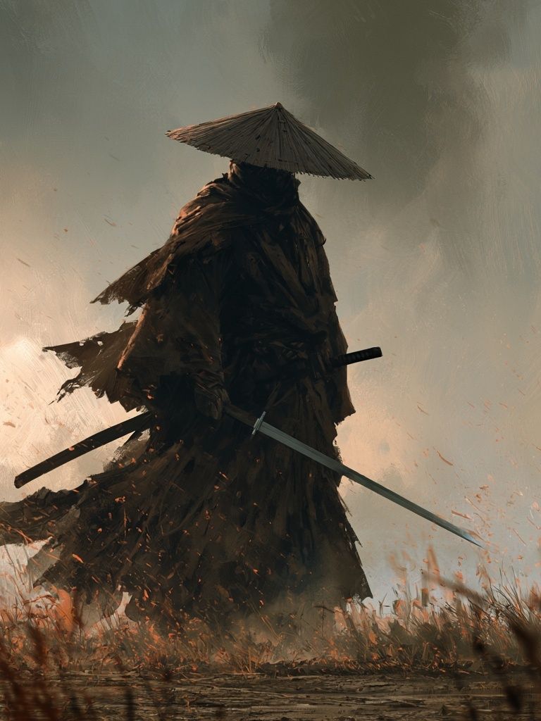 Samurai Warrior Fine-Art Print. poster detail