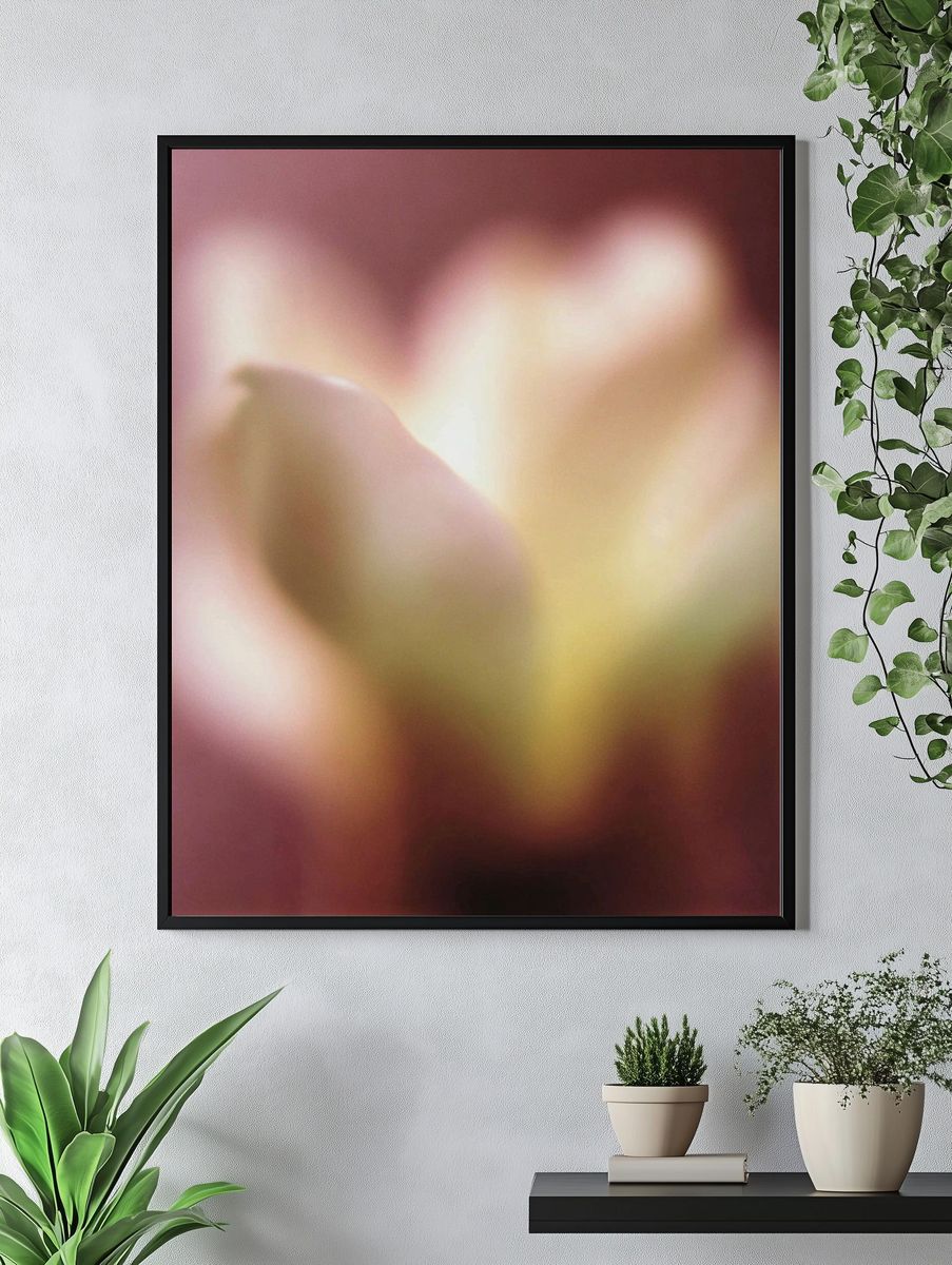 Soft Bloom — Fine Art Print. — room view 4