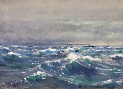 Stormy Sea — Fine Art Print. poster