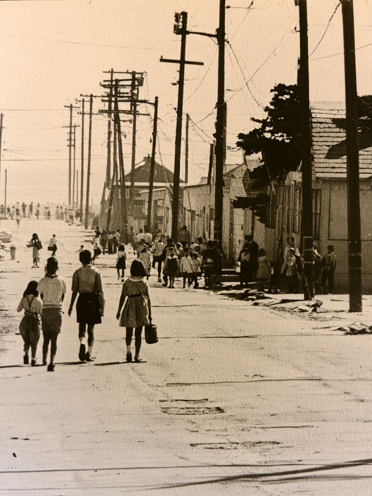 Sepia Street Scene Photography Poster. poster — photography art