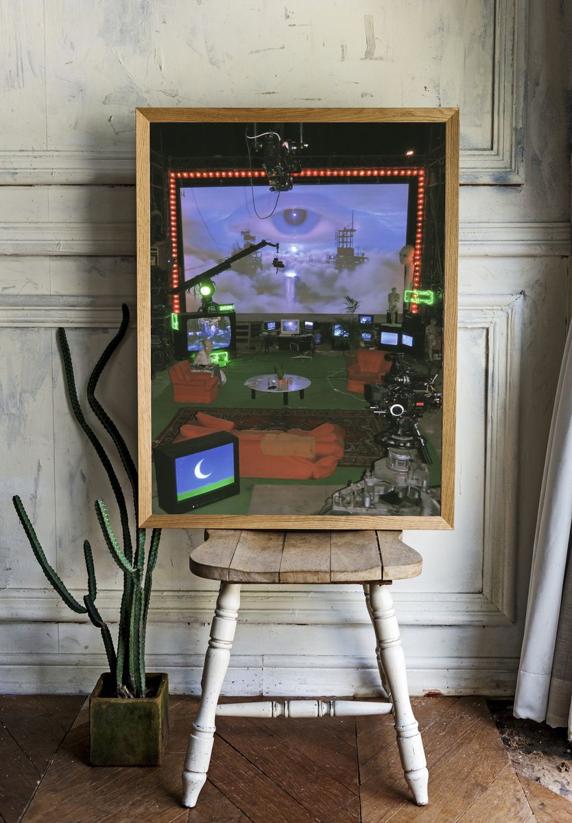 Surreal Studio Set Photography Poster. — room view 1