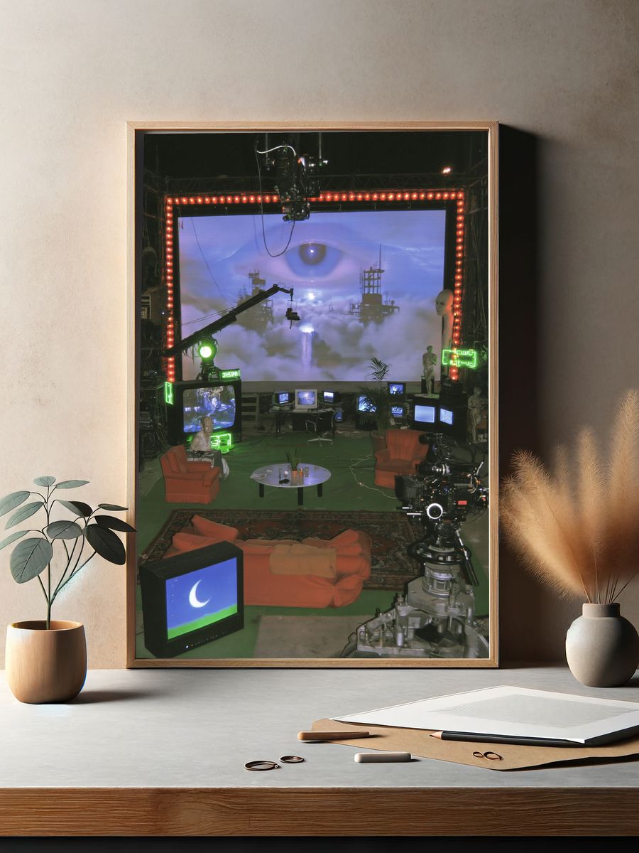 Surreal Studio Set Photography Poster. — room view 2