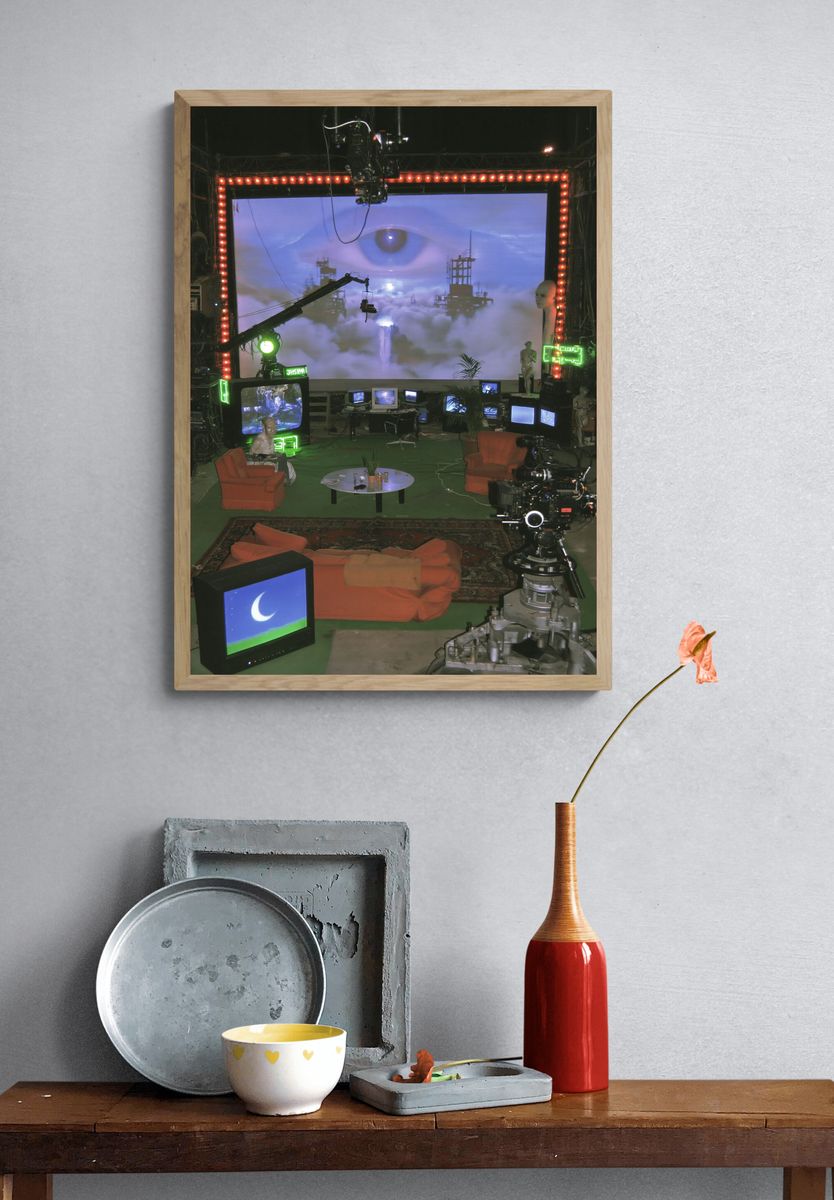 Surreal Studio Set Photography Poster. — room view 3