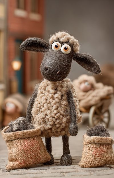 Shaun the Sheep — Cartoon Print. poster print