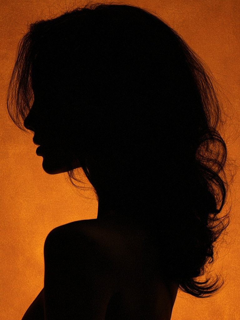 Silhouette Portrait — Photography Print. poster detail