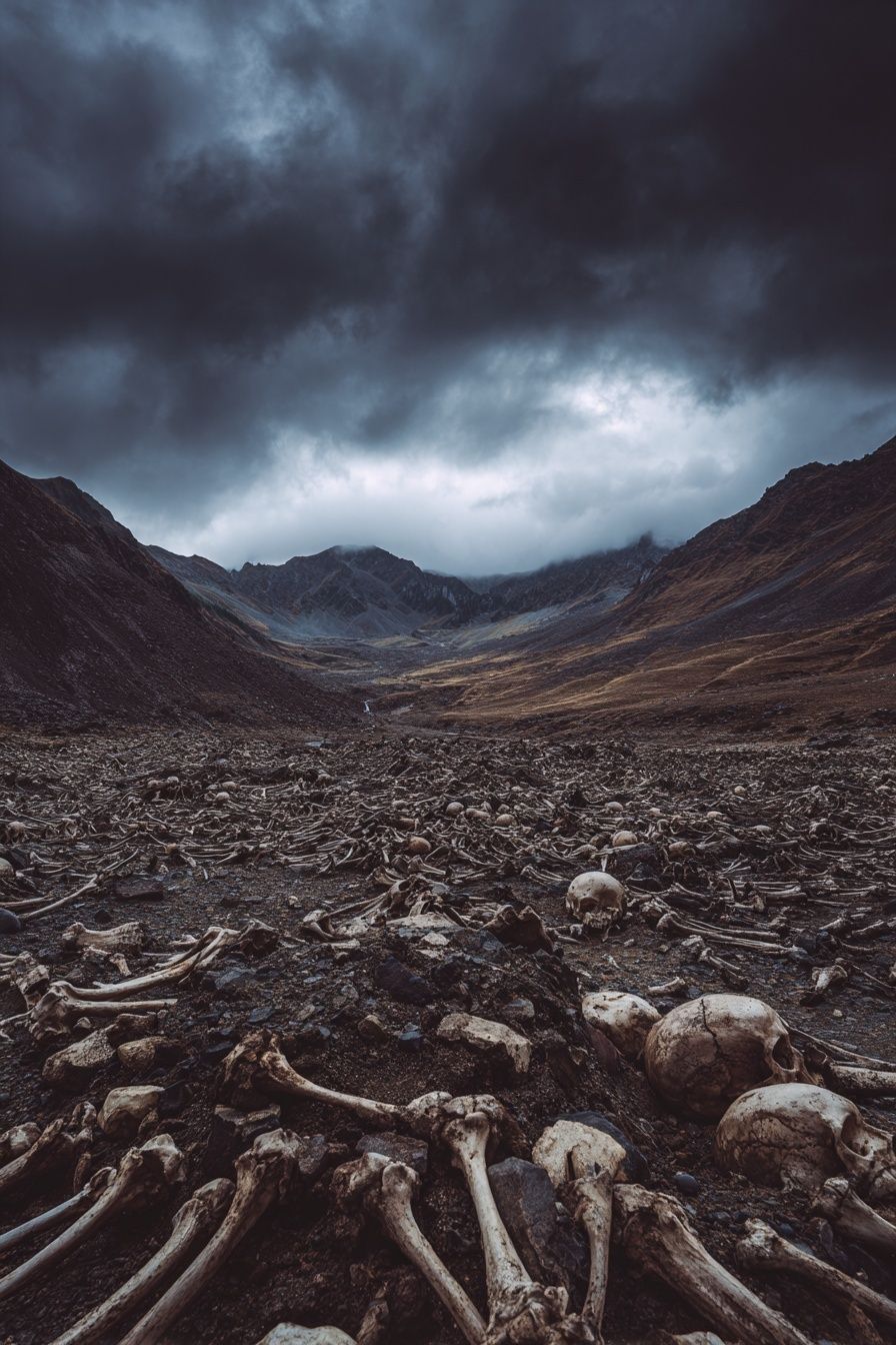 Skull Valley Storm Landscape Print. poster — photography art