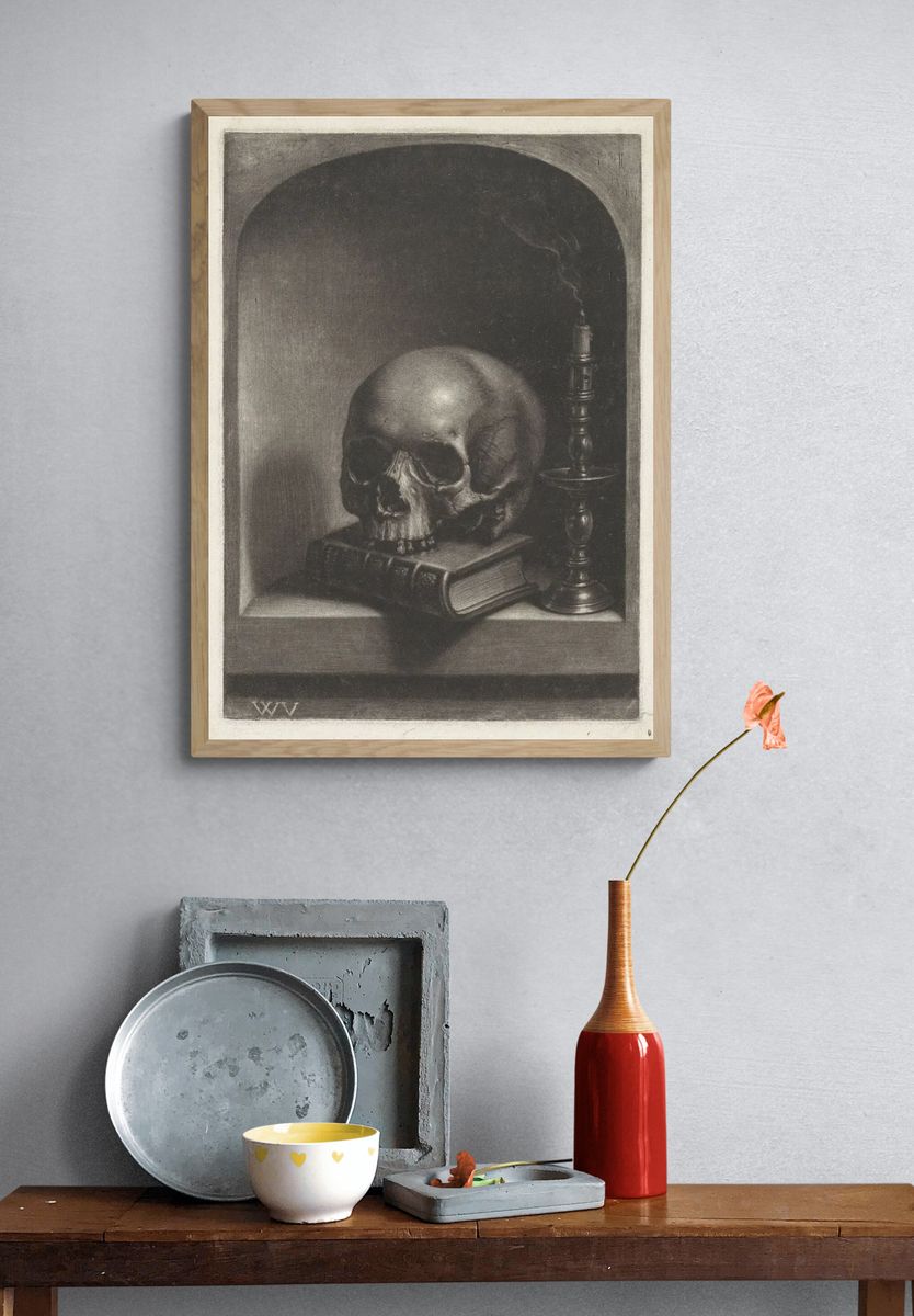 Vanitasstilleven in een nis (1658 - 1677). — room view 3