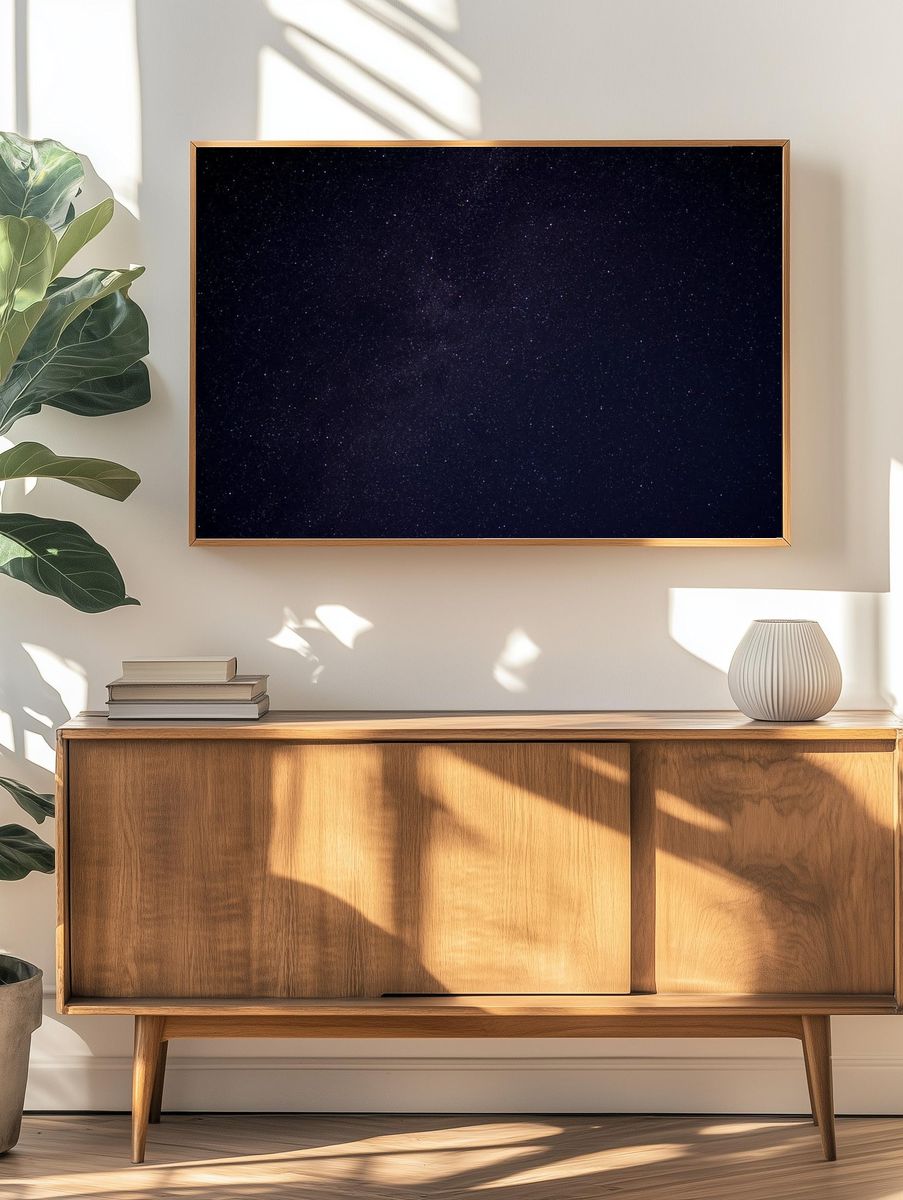 Milky way, galaxy background. Original. — room view 3