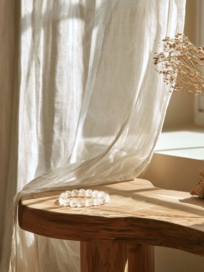 Sunlit Linen Still Life Poster. poster