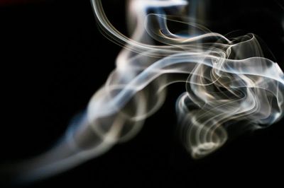 Abstract Smoke Patterns Poster. poster print
