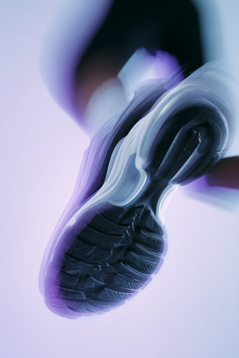 Dynamic Sneaker Photography Poster. poster — photography art