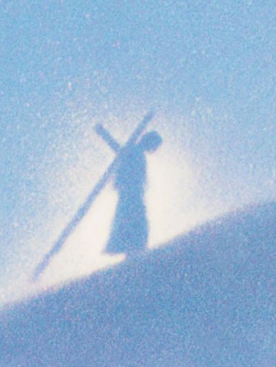 Snowboard Shadow Photography Poster. poster
