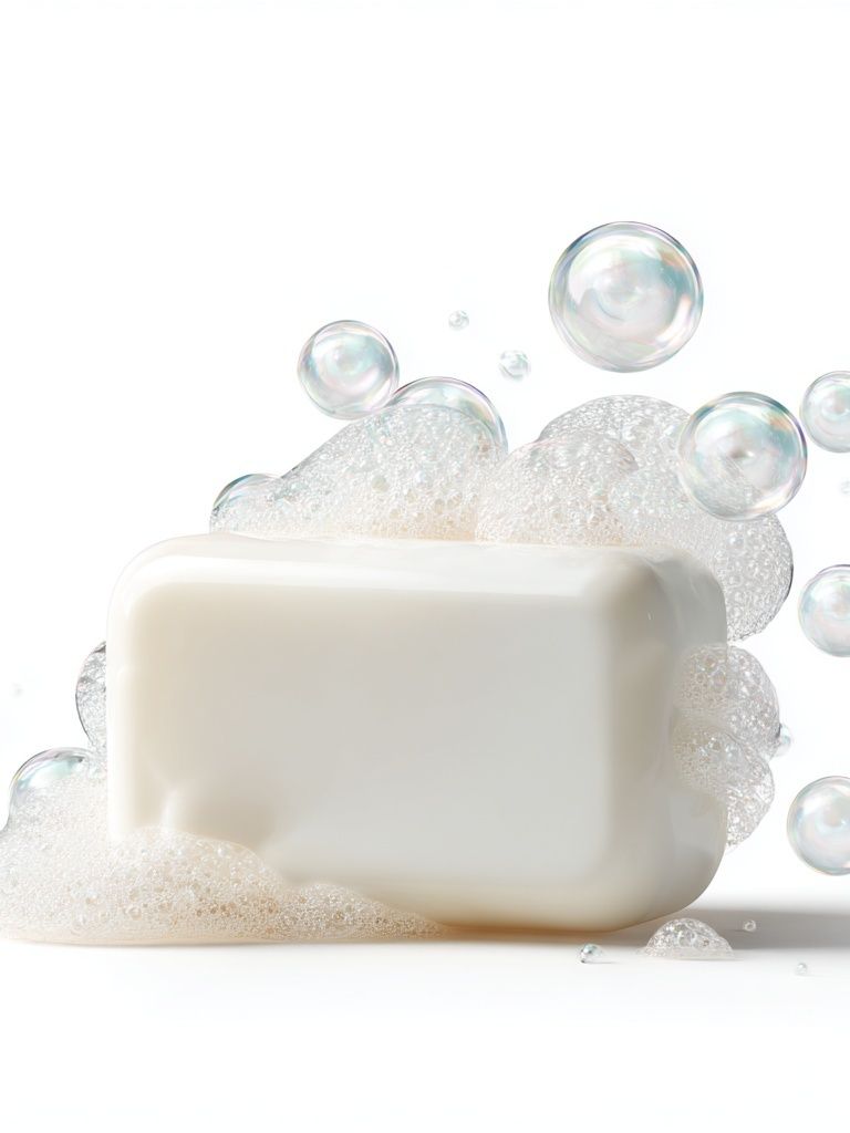 Soap Bubbles Minimalist Print.