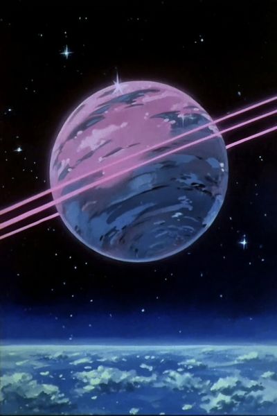 Retro Saturn Space Poster. poster