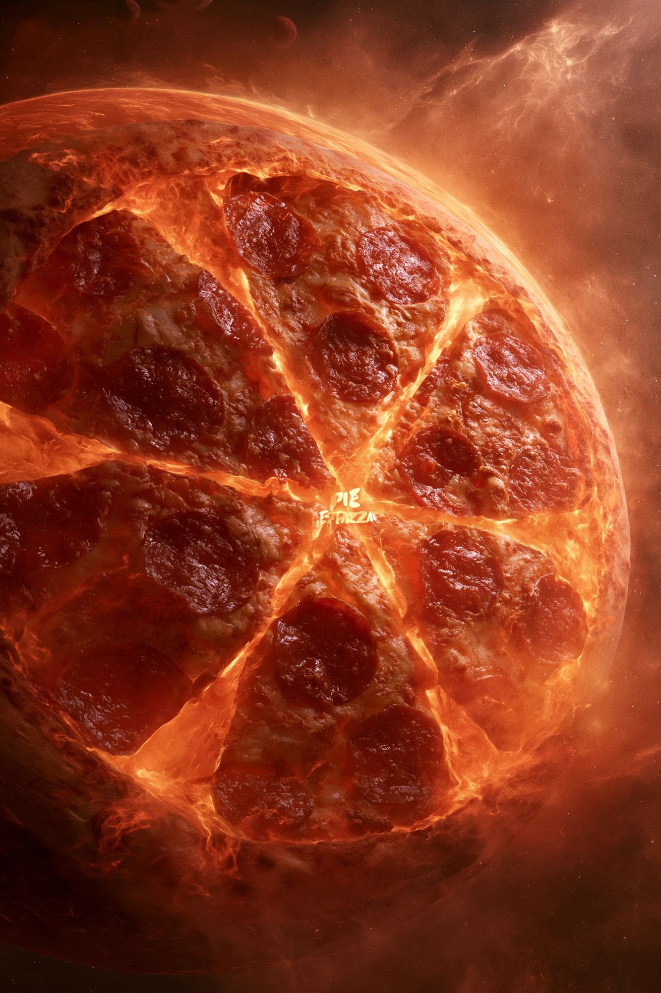Pizza Planet Space Poster. poster detail