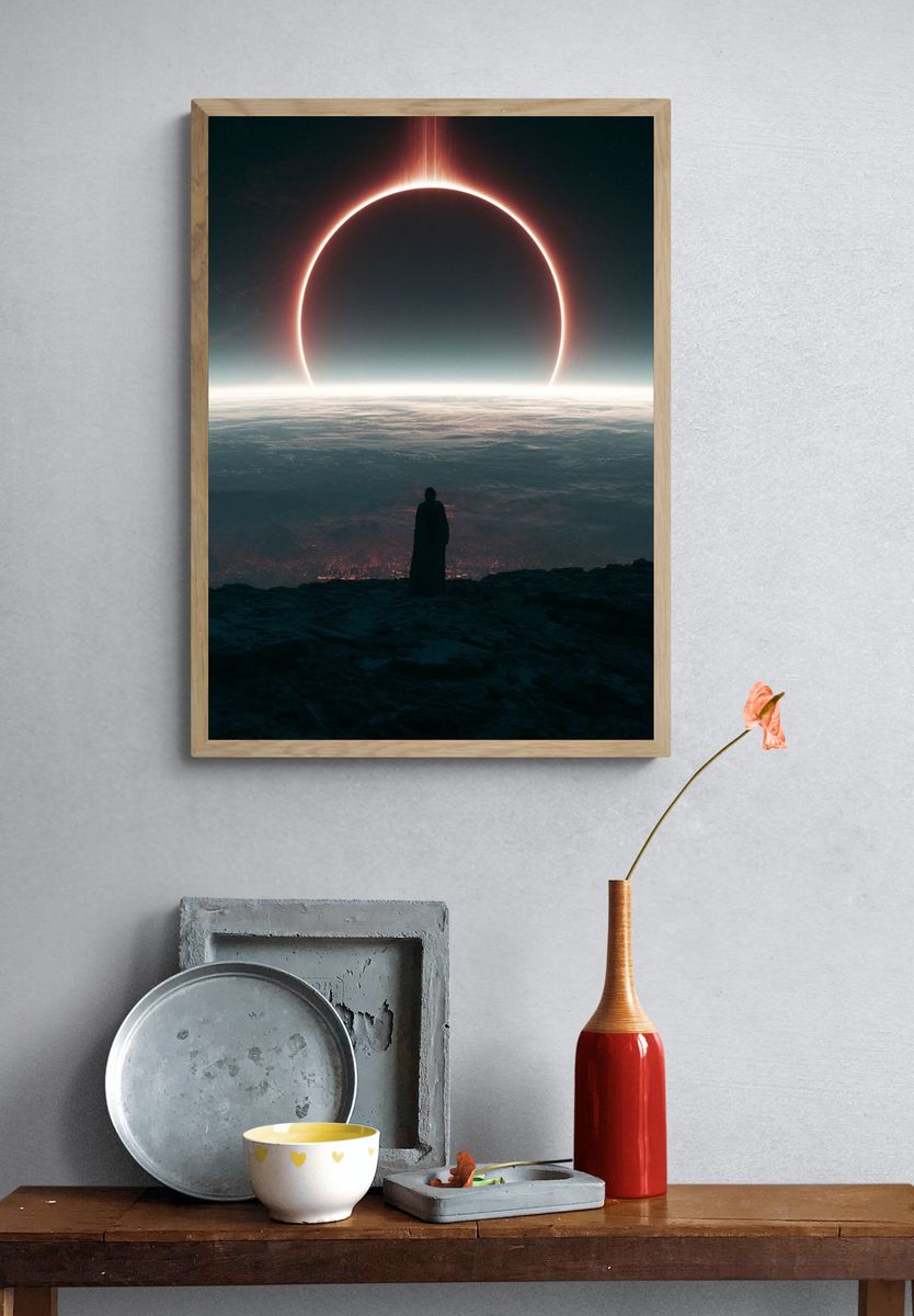 Eclipse Horizon Space Poster. — room view 3