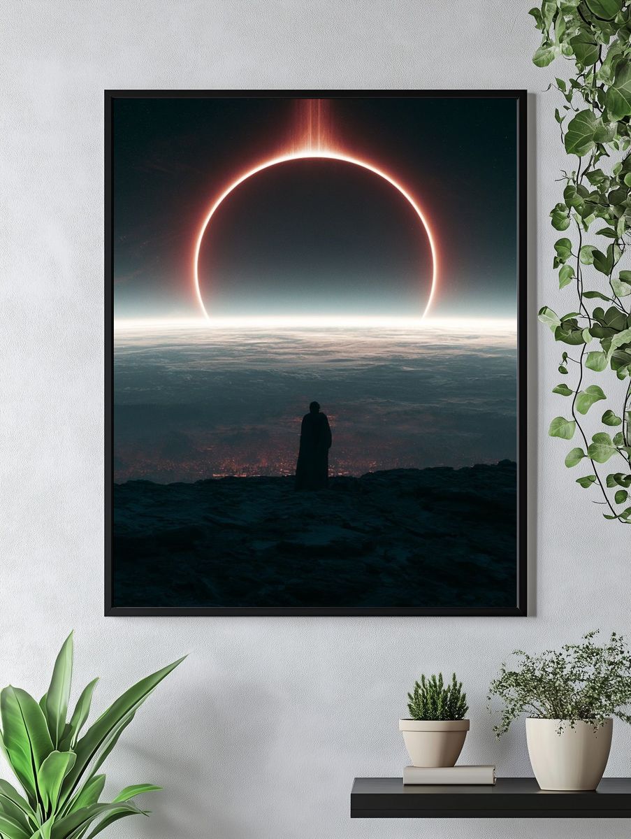 Eclipse Horizon Space Poster. — room view 4